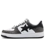 A BATHING APE Bape Sta 'Black Snakeskin'