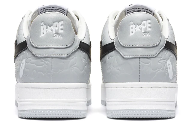 A BATHING APE Bape Sta 'Grey Black' - Image 3