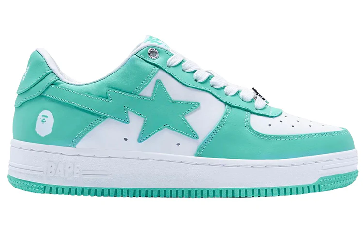 A BATHING APE Bape Sta 'Mint White' - Image 2
