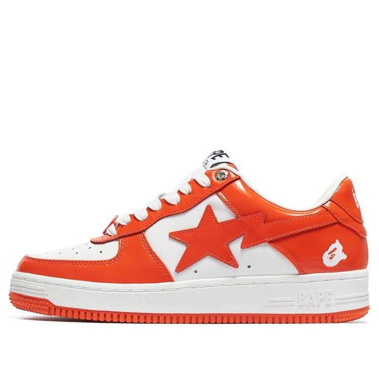 A BATHING APE Bape Sta 'Orange White'