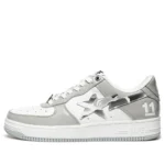 A BATHING APE Bape Sta 'White Silver Grey'