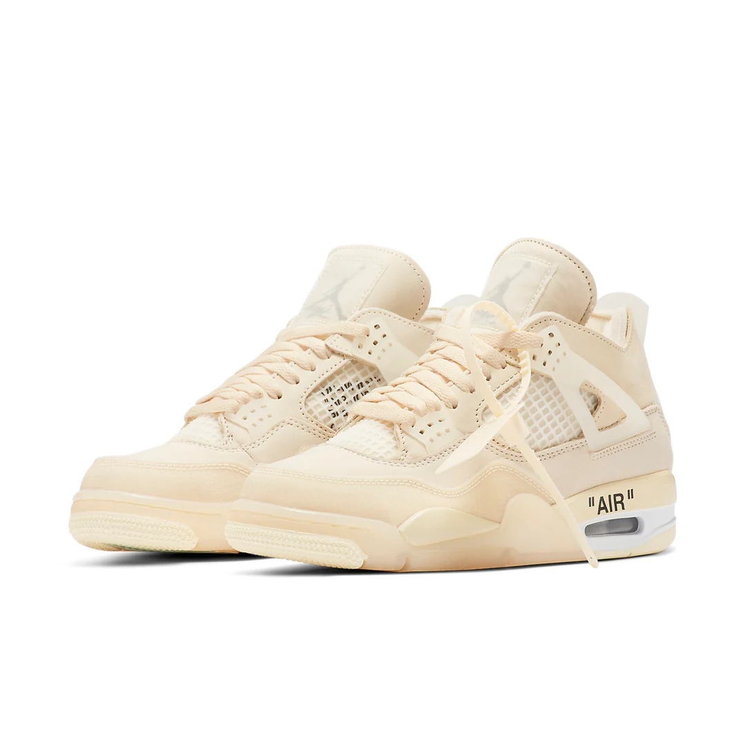 Air Jordan 4 x Off-White SP 'Sail' - Image 5