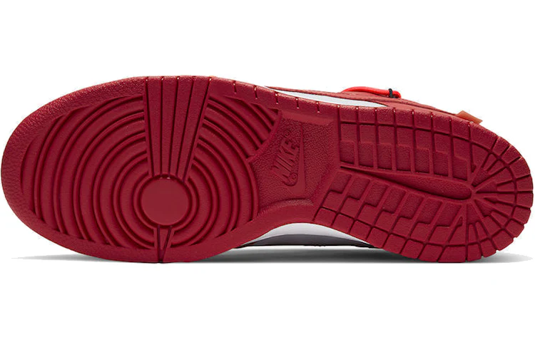 Dunk Low x Off-White 'University Red' - Image 3