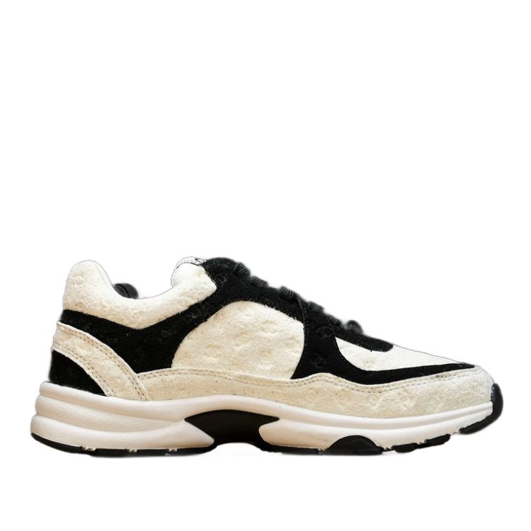 Low-Top Sneaker 'White & Black Suede' - Image 2