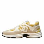 Low-Top Sneaker 'Yellow Tweed & Beige'