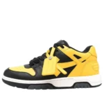 Out Of Office Leather Sneaker 'Yellow Black'