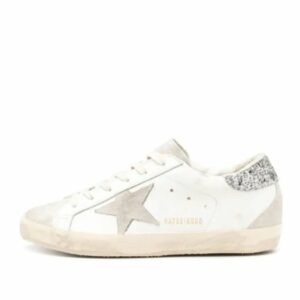 Super-Star ‘White Silver Glitter Heel’
