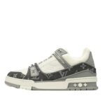 Trainer 'Monogram Denim Grey White'