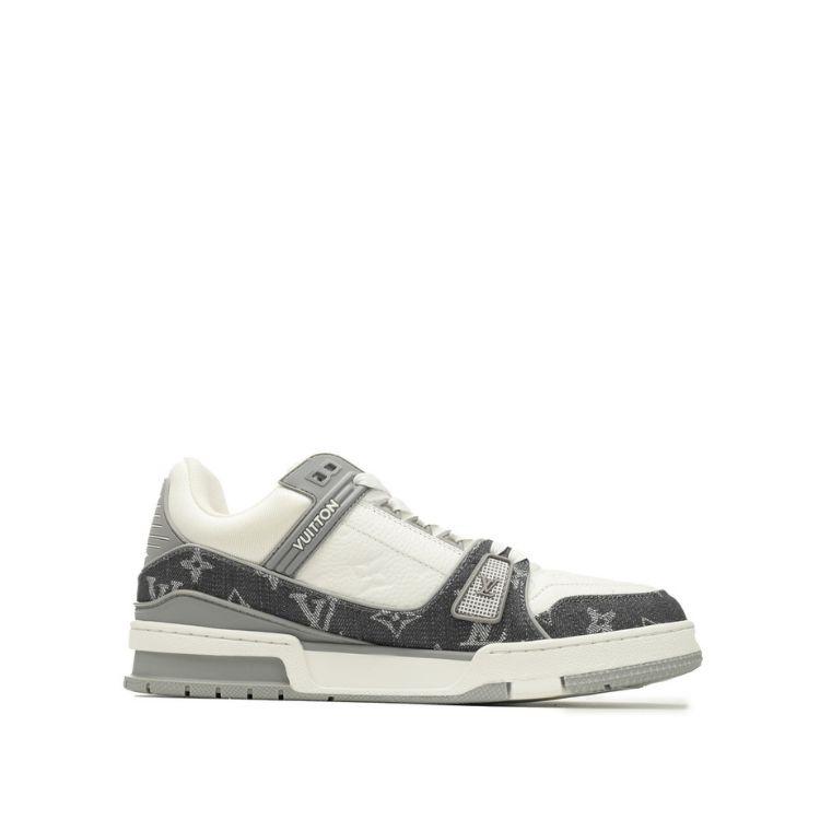 Trainer 'Monogram Denim Grey White' - Image 2