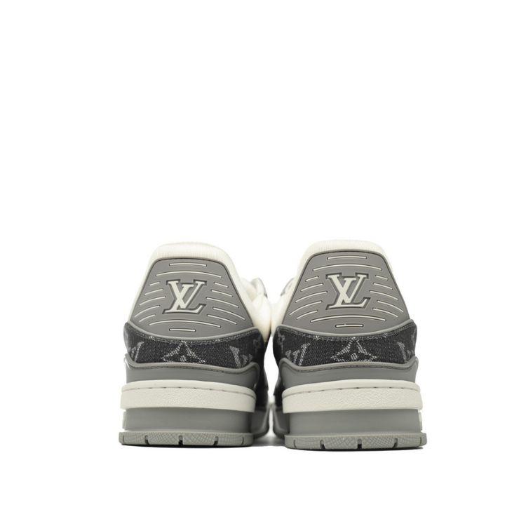 Trainer 'Monogram Denim Grey White' - Image 3