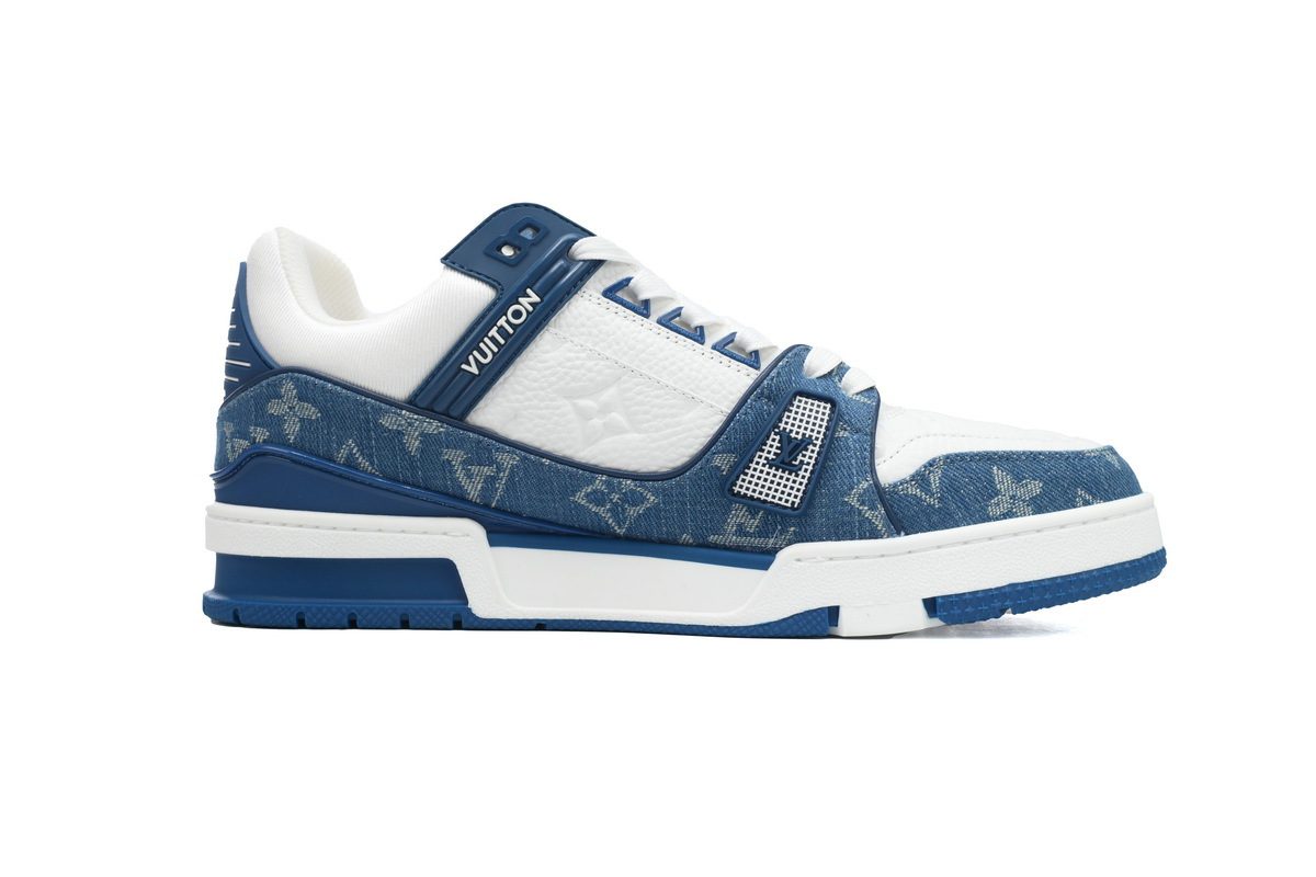 Trainer 'Monogram Denim White' - Image 2