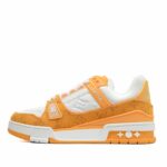 Trainer 'Yellow Monogram Denim White'