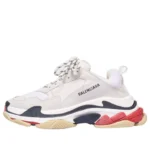 Triple S Sneaker 'White Black Red'