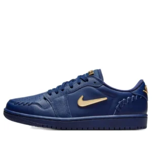 Air Jordan 1 Low ‘Method of Make Midnight Navy Metallic Gold’