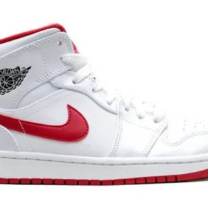 Air Jordan 1 Mid ‘White Gym Red’