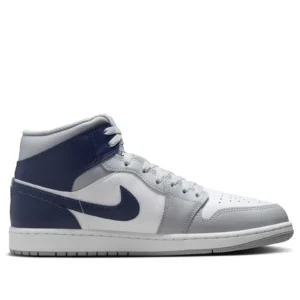 Air Jordan 1 Mid ‘Wolf Grey Midnight Navy’